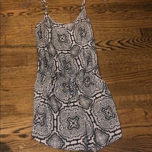 Garage Black & White Romper